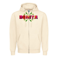 Sandshell bonita Zipper Hoodie - AdoDesignShop
