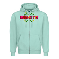 Seafoam bonita Zipper Hoodie - AdoDesignShop