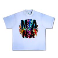 Grape Ice Mama lightning bolts Mother's Day Urban Heavy Tee - FaDigitalArtStudio