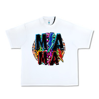 White Mama lightning bolts Mother's Day Urban Heavy Tee - FaDigitalArtStudio