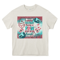 Cream every patient leaves a paw print in my heart Heavy Core Tee - TumblerDesignByShophia