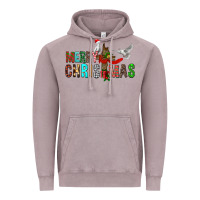 Vintage Zinc Merry christmas cross Vintage Hoodie - FaDigitalArtStudio