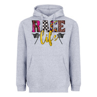 Heather Grey race life Heavyweight Hoodie - JahusDesignShop