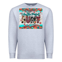 Heather Grey i am perfect aunt Premium Sweatshirt - JahusDesignShop