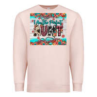 Pale Pink i am perfect aunt Premium Sweatshirt - JahusDesignShop