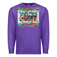 Purple i am perfect aunt Premium Sweatshirt - JahusDesignShop