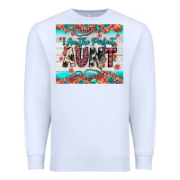 White i am perfect aunt Premium Sweatshirt - JahusDesignShop