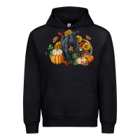 Black Fall black angus Urban Hoodie - RanaPortraitStore