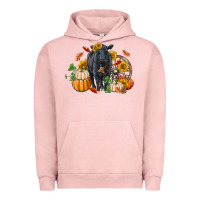 Pigment Salmon Fall black angus Urban Hoodie - RanaPortraitStore