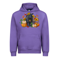 Tulip Fall black angus Urban Hoodie - RanaPortraitStore