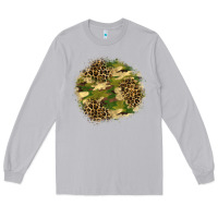 Camouflage And Leopard Patch  2 Long Sleeve Tee | Teevron