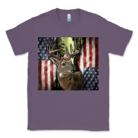 Lavender usa deer hunting woods Classic Tee - CowGirlArtShop