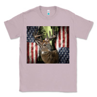 Lilac usa deer hunting woods Classic Tee - CowGirlArtShop