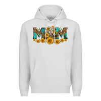 Dove Grey charolais cow mom Premium Hoodie - LillyAllenDesigns