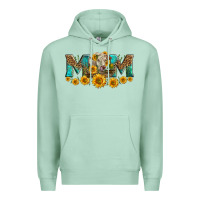 Seafoam charolais cow mom Premium Hoodie - LillyAllenDesigns