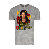 Cloud Rock black girl magic Vintage Tee - FaDigitalArtStudio