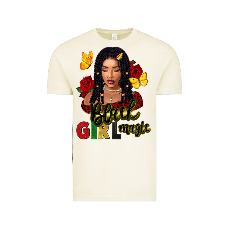 Black Girl Magic Vintage Tee by FaDigitalArtStudio | Teevron