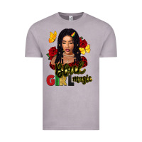 Vintage Zinc black girl magic Vintage Tee - FaDigitalArtStudio