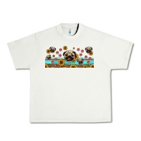 Pistachio western pug dogs Urban Heavy Tee - Jasminsmagicworld