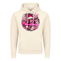 Vintage Artic pink merry christmas Vintage Hoodie - FaDigitalArtStudio