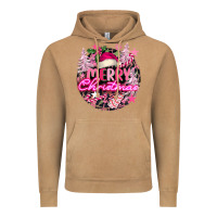 Vintage Camel pink merry christmas Vintage Hoodie - FaDigitalArtStudio