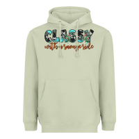Matcha classy with a savage side Heavyweight Hoodie - JahusDesignShop