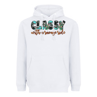 White classy with a savage side Heavyweight Hoodie - JahusDesignShop