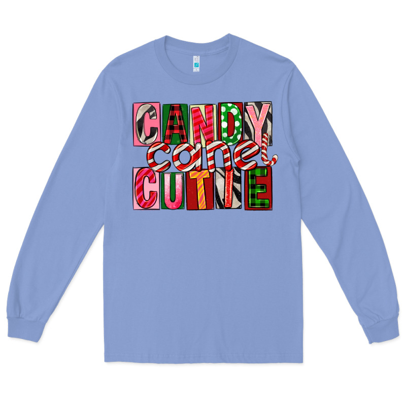Candy Cane Cutie Long Sleeve Tee by FaDigitalArtStudio | Teevron