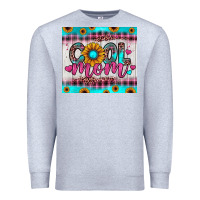 Heather Grey cool mom Premium Sweatshirt - JahusDesignShop
