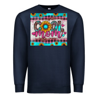 Navy cool mom Premium Sweatshirt - JahusDesignShop