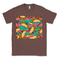 Chestnut mexican taco paper glitter leopard wooden Classic Tee - Artiststas