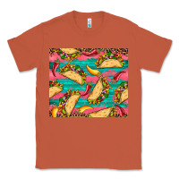 Copper mexican taco paper glitter leopard wooden Classic Tee - Artiststas