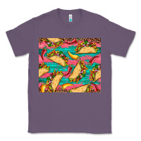 Lavender mexican taco paper glitter leopard wooden Classic Tee - Artiststas