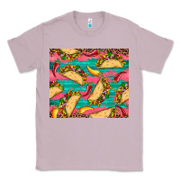 Lilac mexican taco paper glitter leopard wooden Classic Tee - Artiststas