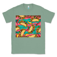 Sage mexican taco paper glitter leopard wooden Classic Tee - Artiststas