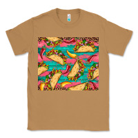 Toasted Coconut mexican taco paper glitter leopard wooden Classic Tee - Artiststas