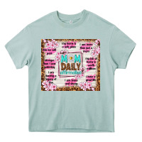 Mom Daily Affirmation Heavy Core Tee | Teevron
