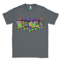 Charcoal Heather mardi gras grandma Classic Tee - CowGirlArtShop