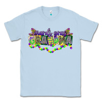 Dusty Blue mardi gras grandma Classic Tee - CowGirlArtShop