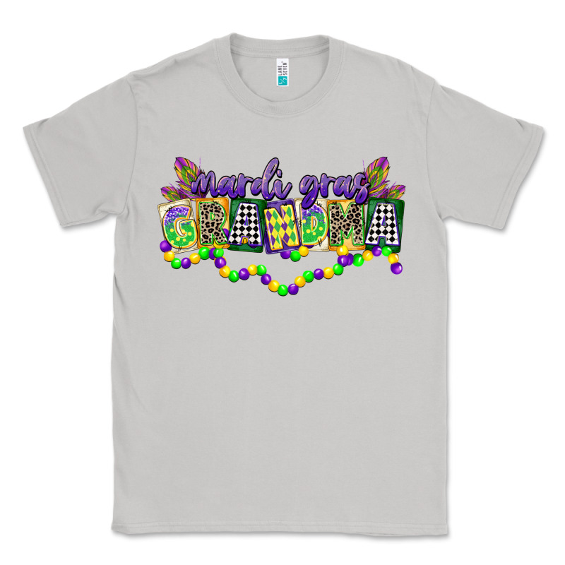 Mardi Gras Grandma Classic Tee by CowGirlArtShop | Teevron