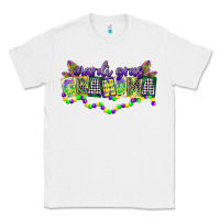 White mardi gras grandma Classic Tee - CowGirlArtShop