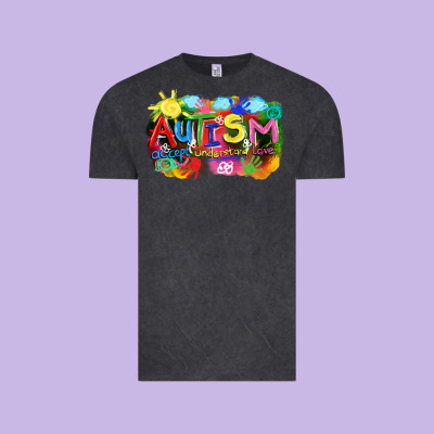 Autism Accept Understand Love Vintage Tee Designed By Fadigitalartstudio