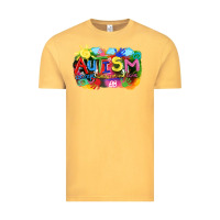 Vintage Mustard Autism accept understand love Vintage Tee - FaDigitalArtStudio