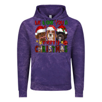 Cloud Purple We Woof You A Merry Christmas Vintage Hoodie - FaDigitalArtStudio