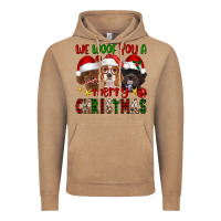Vintage Coffee We Woof You A Merry Christmas Vintage Hoodie - FaDigitalArtStudio