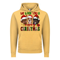 Vintage Mustard We Woof You A Merry Christmas Vintage Hoodie - FaDigitalArtStudio