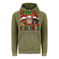 Vintage Olive We Woof You A Merry Christmas Vintage Hoodie - FaDigitalArtStudio