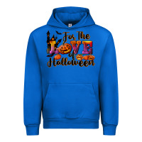 Cobalt For The Love Of Halloween Urban Hoodie - RanaPortraitStore