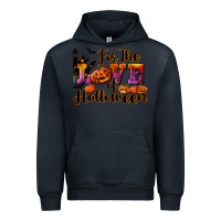 Navy For The Love Of Halloween Urban Hoodie - RanaPortraitStore