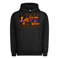 Pigment Black For The Love Of Halloween Urban Hoodie - RanaPortraitStore
